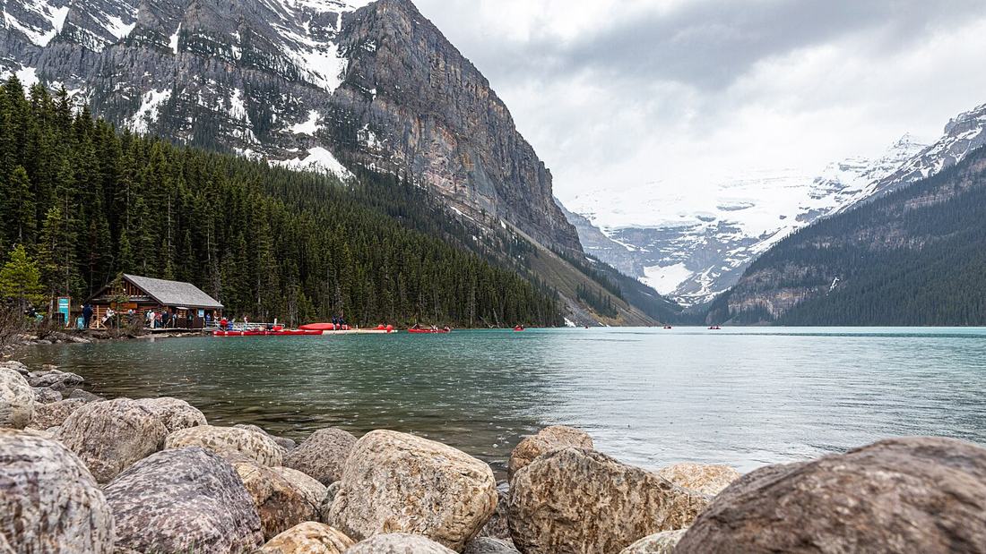 Lake Louise in Banff National Park, Alberta.